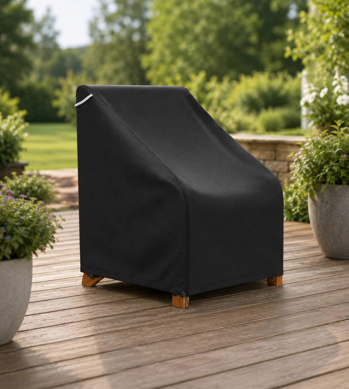 Premium Waterproof Adirondack Chair Covers (Sets of 2 each) Heavy-Duty Outdoor Patio Furniture Covers, UV & Weather Resistant